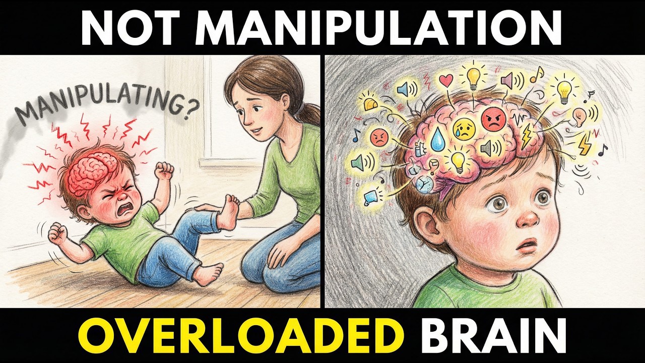 YOUR CHILD ISN’T MANIPULATING YOU — THEIR BRAIN IS OVERLOADED