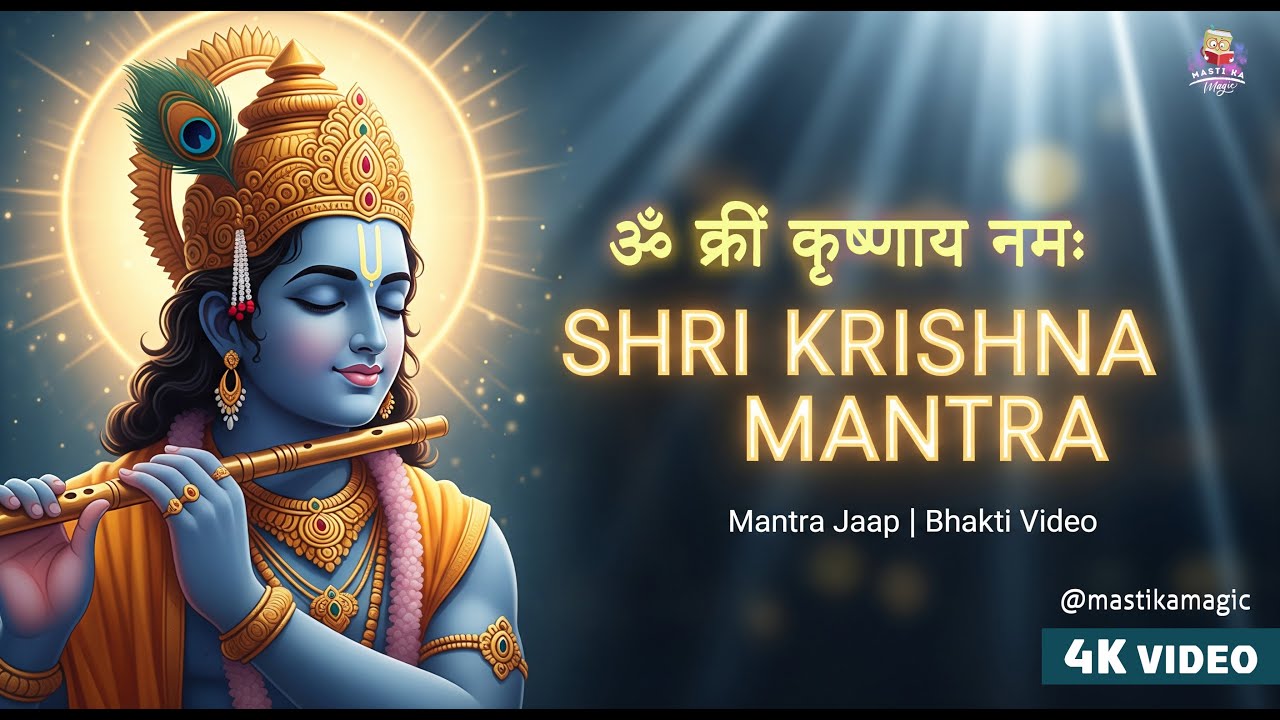 ॐ क्लीं कृष्णाय नमः | Om Kleem Krishnaya Namaha | Krishna Mantra