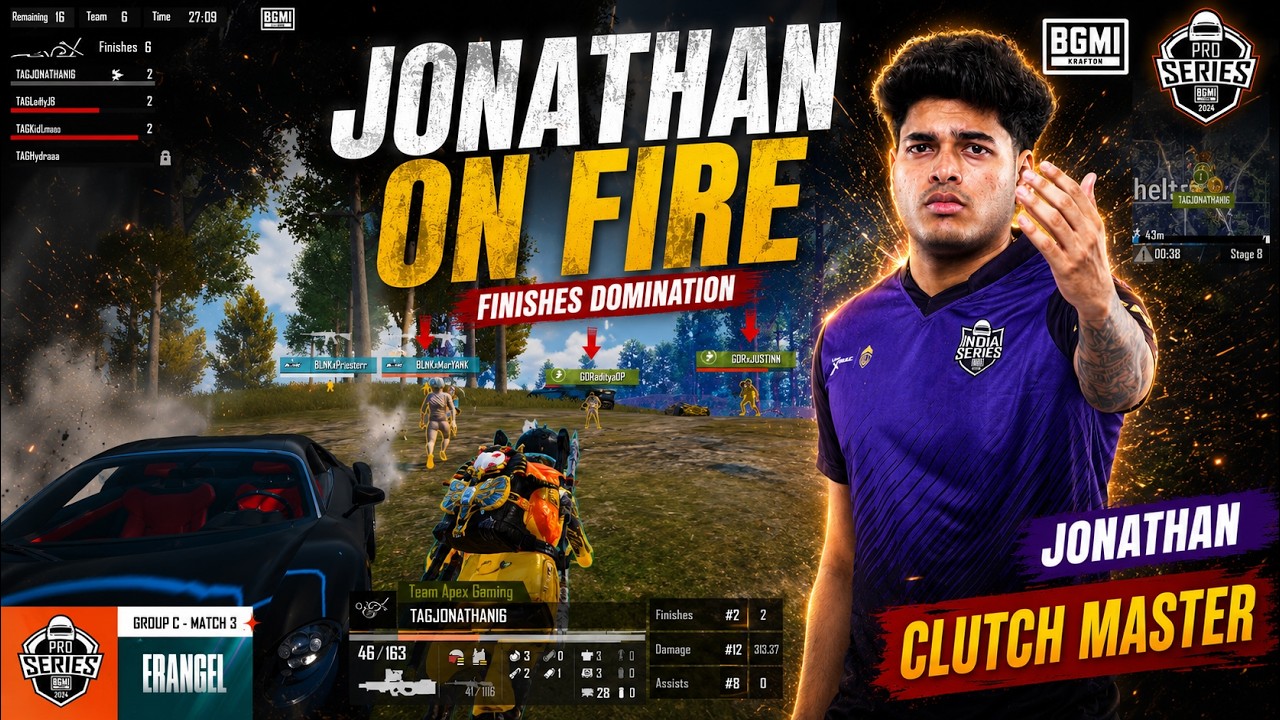 Jonathan CRAZY Clutch Brings APEX On TOP ft GDR & 8BIT VST | BMPS Highlight