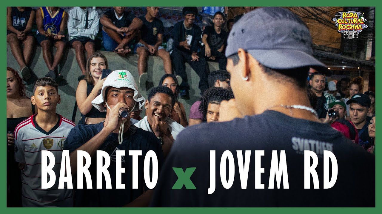 BARRETO x JOVEM RD - 1&ordf; FASE - 200&ordf; EDI&Ccedil;&Atilde;O - Roda Cultural da Rocinha