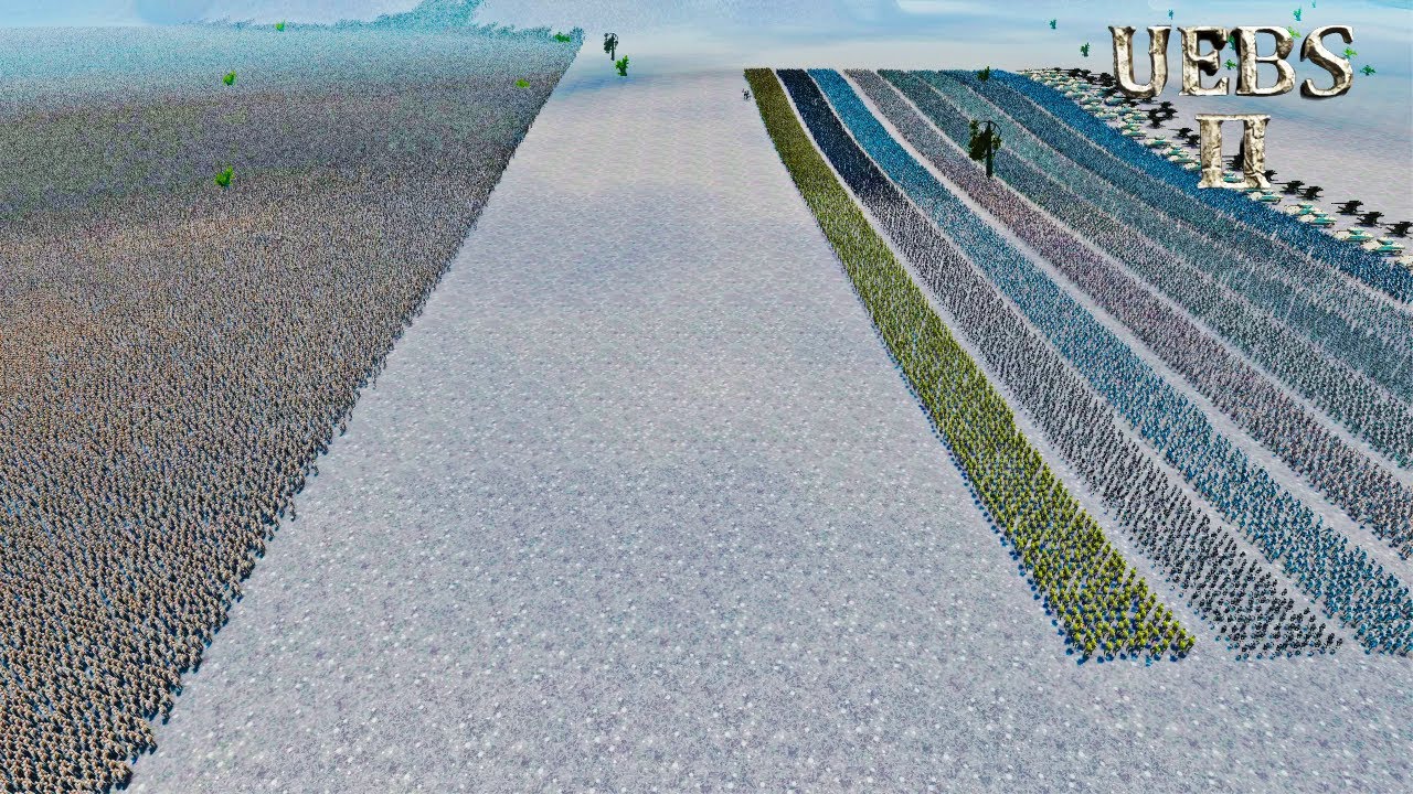 THE SOLDIERS ARE OVERWHELMED BY 1,100,000 ZOMBIES - UEBS 2 -