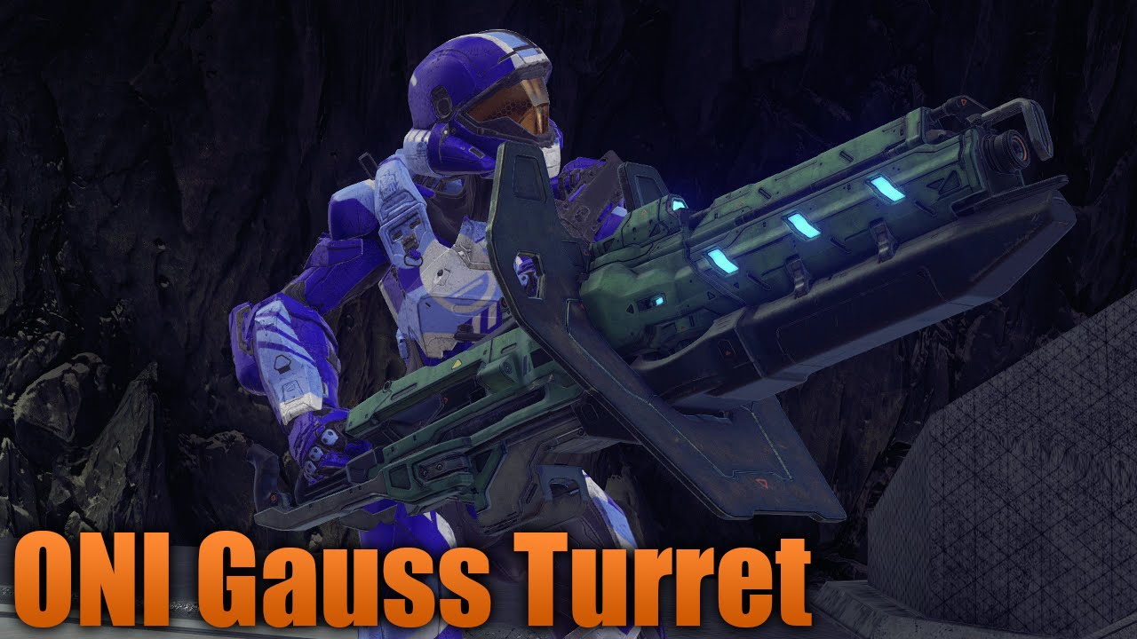 Halo 5: Guardians - ONI Gauss Turret - Legendary Weapon Showcase