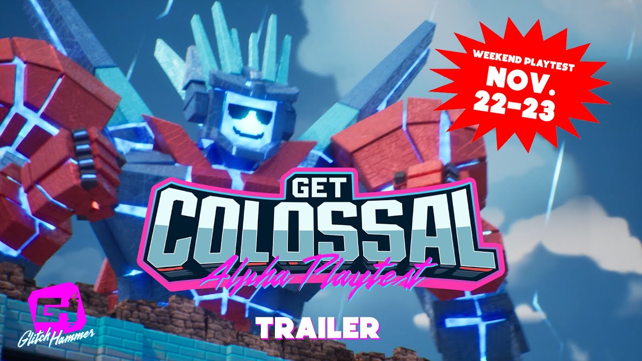 Get Colossal Alpha Playtest trailer