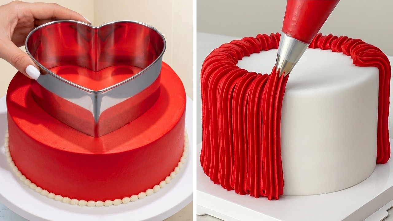 Top 16 So Easy Cake Decorating Ideas | Quick & Easy Piping Bag Techniques & Border Ideas