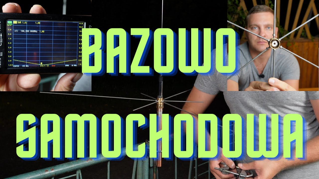 Antena samochodowa na bazie
