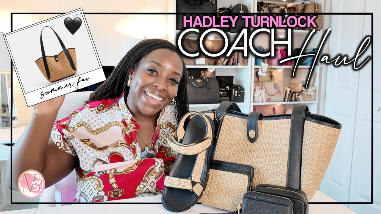 Coach Hadley Turnlock Tote: The Ultimate Summer Bag You Need! ☀️👜