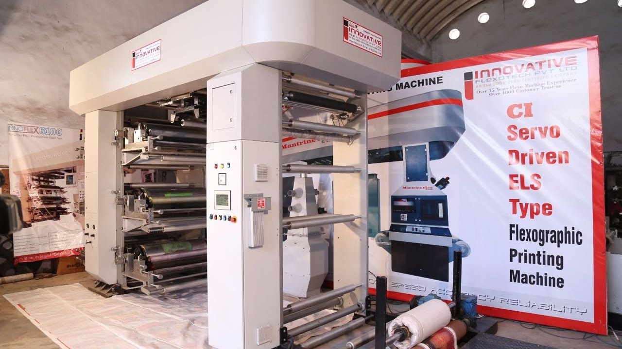 Innovative Roll to Roll Wovensack Flexo Printing Press