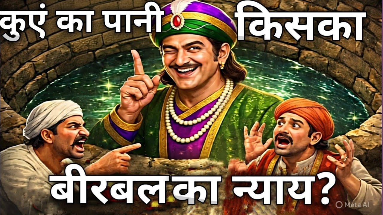 कुएं का पानी किसका | बीरबल की चालाकी | अकबर बीरबल की मजेदार कहानी | Hindi Kahani | hindi moral story