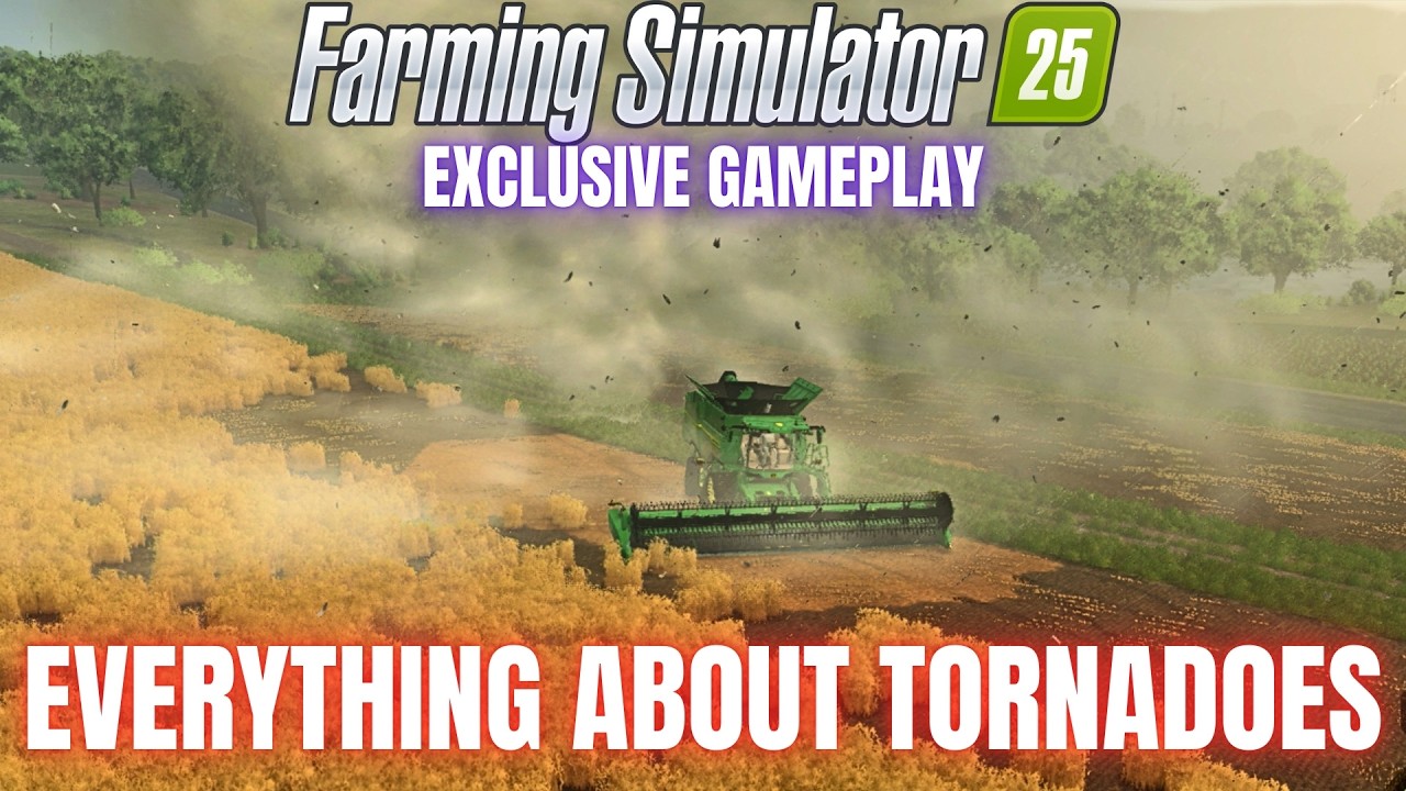 ВСЁ, ЧТО ВАМ НУЖНО ЗНАТЬ О ТОРНАДО И ТОРНАДО - Farming Simulator 25