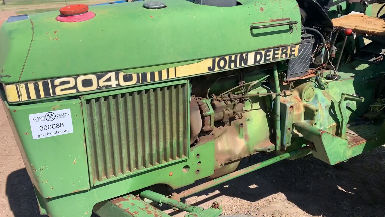 John Deere 2040 Diesel Tractor - #688