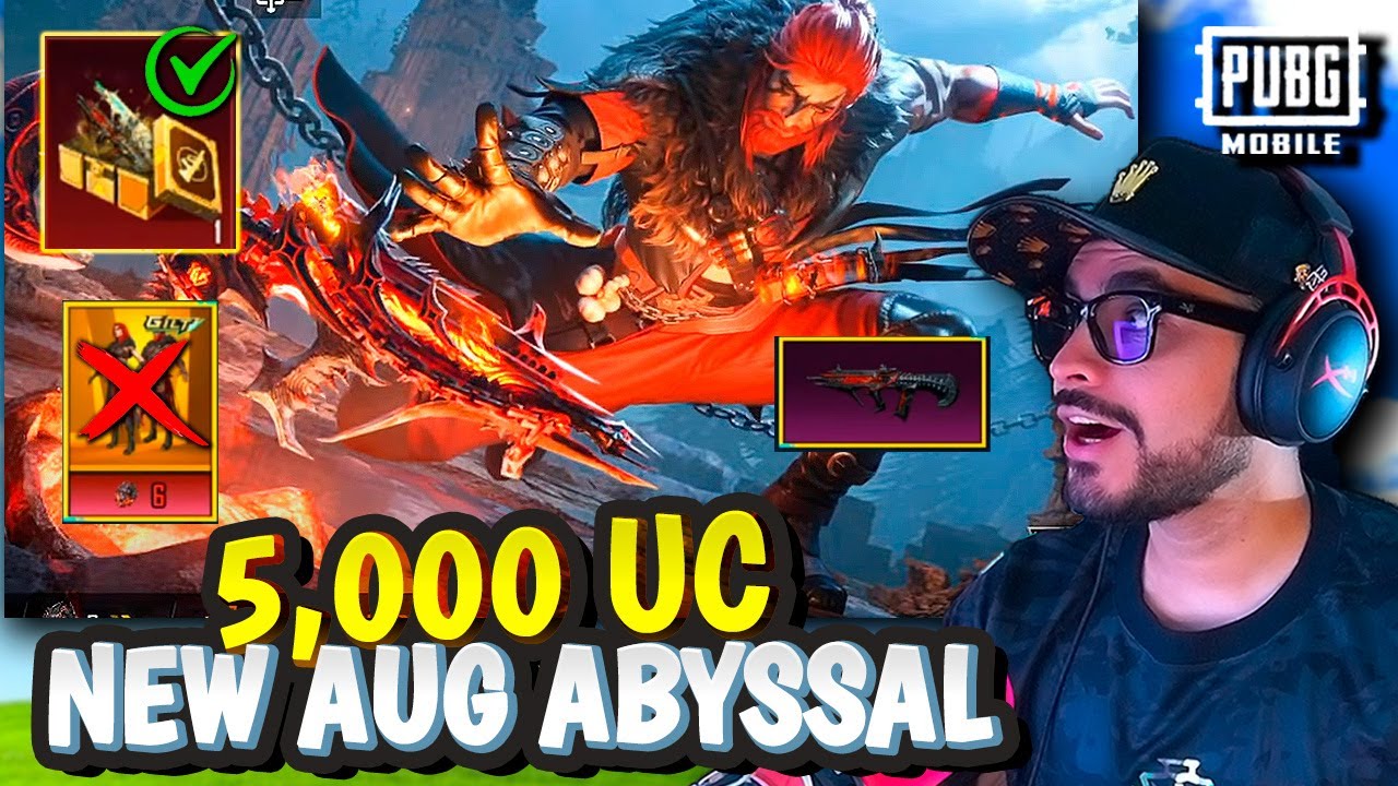 SACO LA NUEVA AUG DE FUEGO en PUBG MOBILE!
