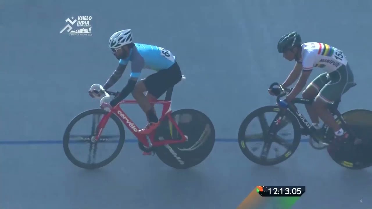 Cycling Scratch Race Final - U21 Boys | Khelo India Youth Games 2020
