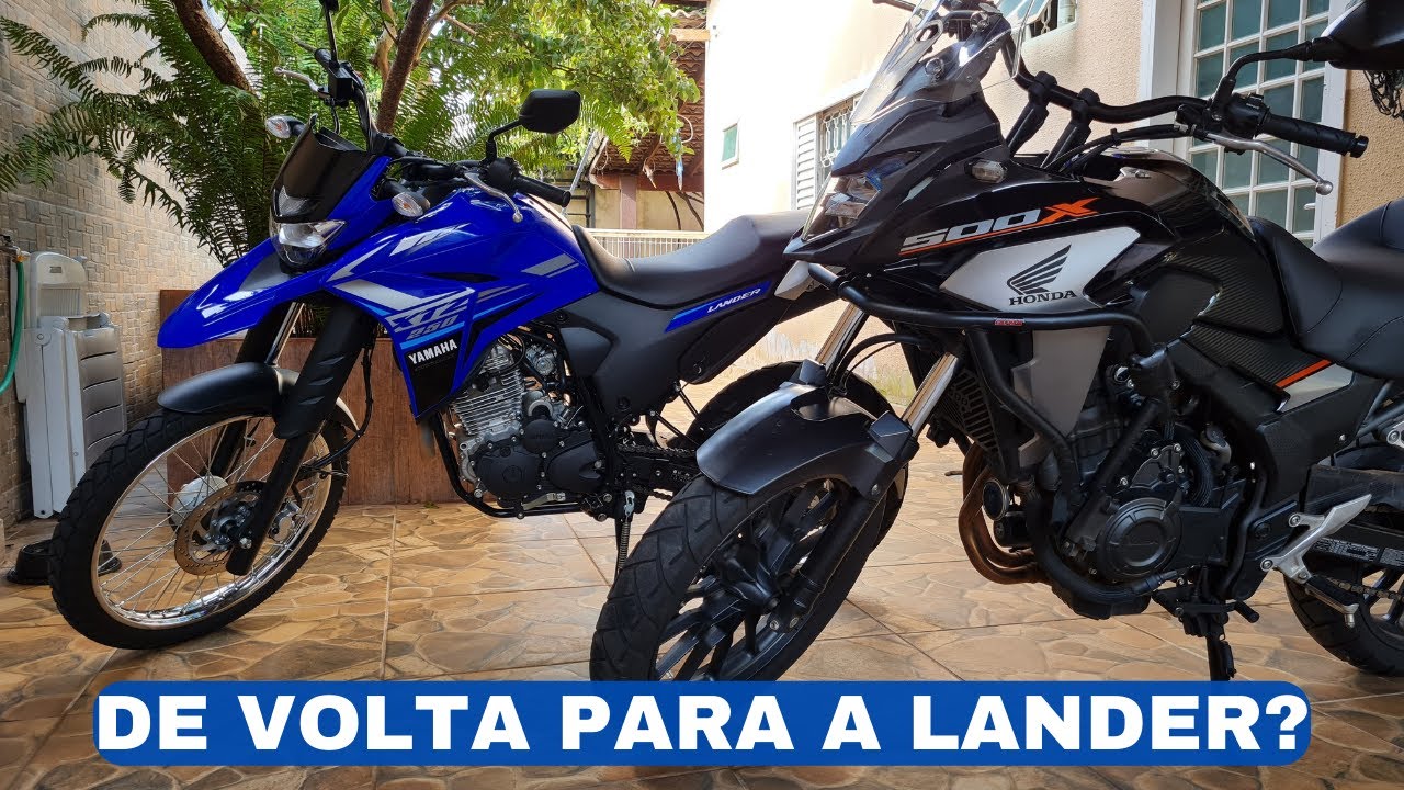 1 ANO COM A CB500X O QUE ME FEZ VOLTAR PARA A LANDER? Melhor que ter uma moto é ter duas ❤