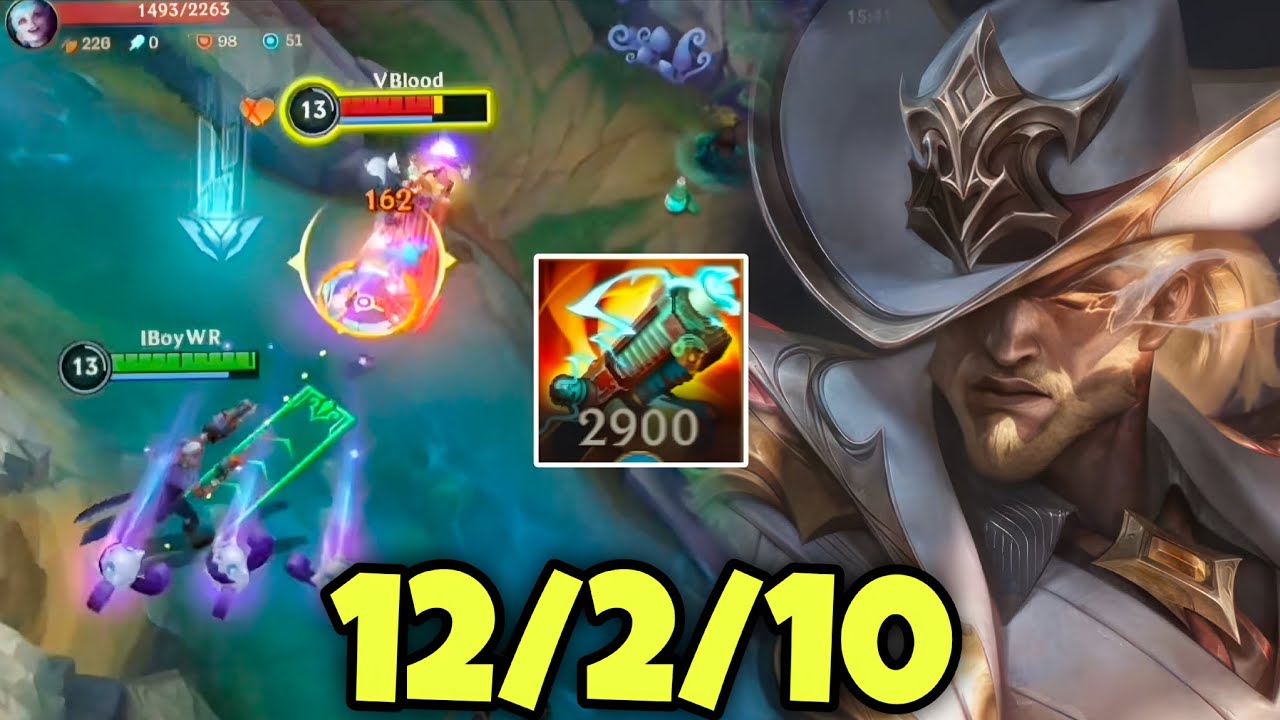 WILD RIFT ADC // THIS LUCIAN STILL OP IN PATCH 6.3F WITH THIS BUILD AND RUNES GAMEPLAY!