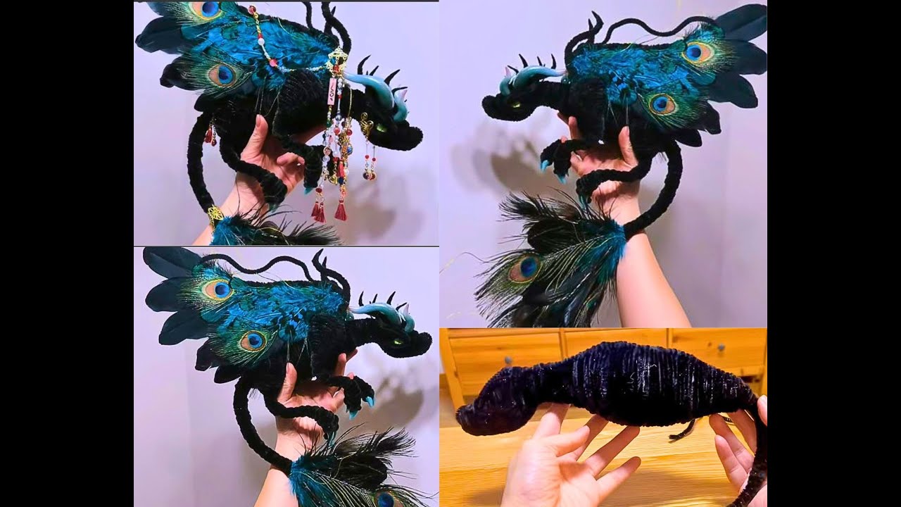 DIY - How to Make a Dragon with Pipe Cleaners - V3