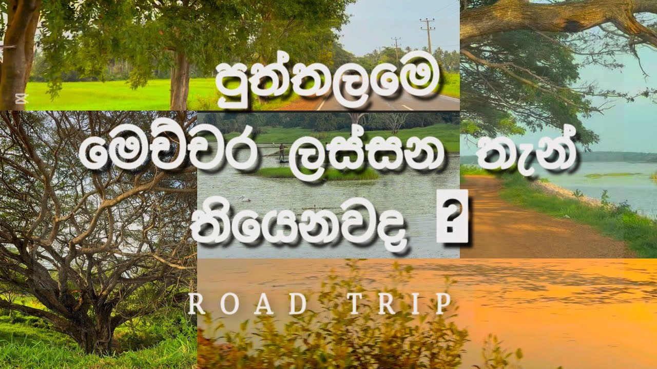 Road Trip to Puttalama after Dithwa🌪️ | ලස්සන පුත්තලම 