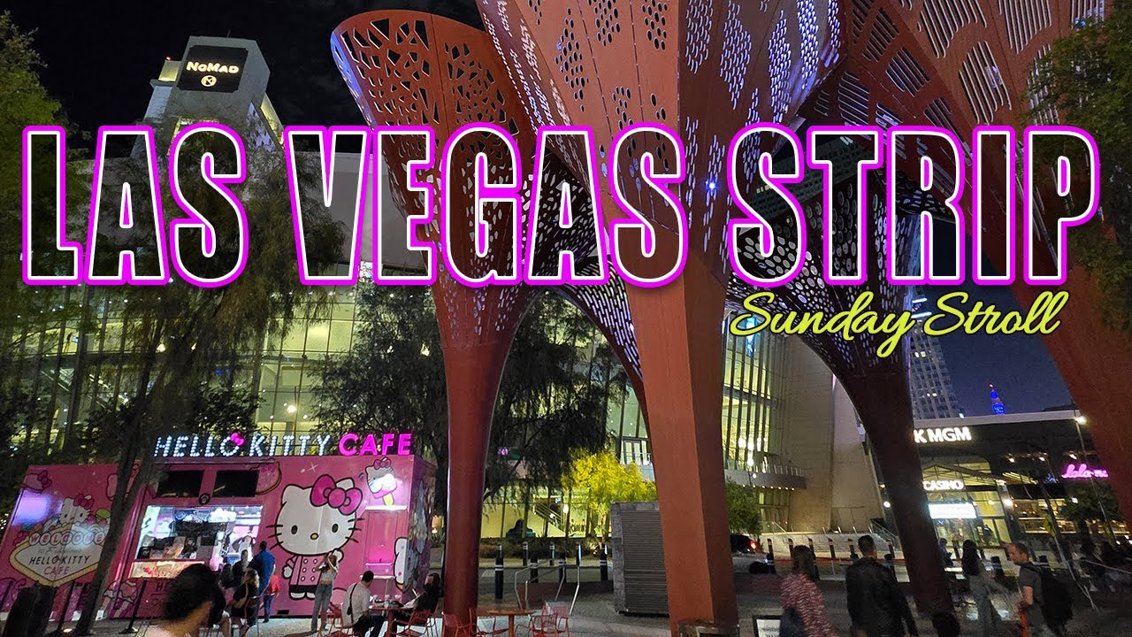 🫶🏼☕️Las Vegas Live Sunday Strip Stroll! #live #walking #relaxing #lasvegasstrip #chillvibes