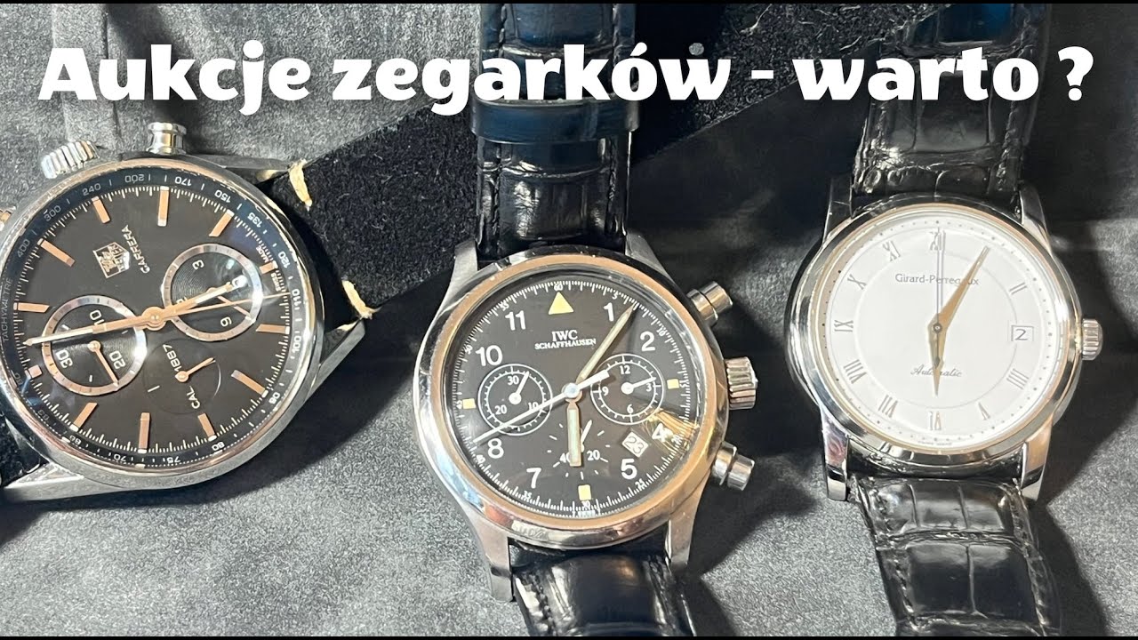 Historia trzech moich największych wtop zakupowych z aukcji zegarków