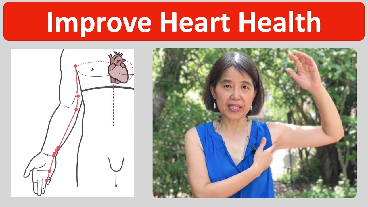 Improve Heart Health: 5 Simple Exercises | Acupressure |Energy Healing
