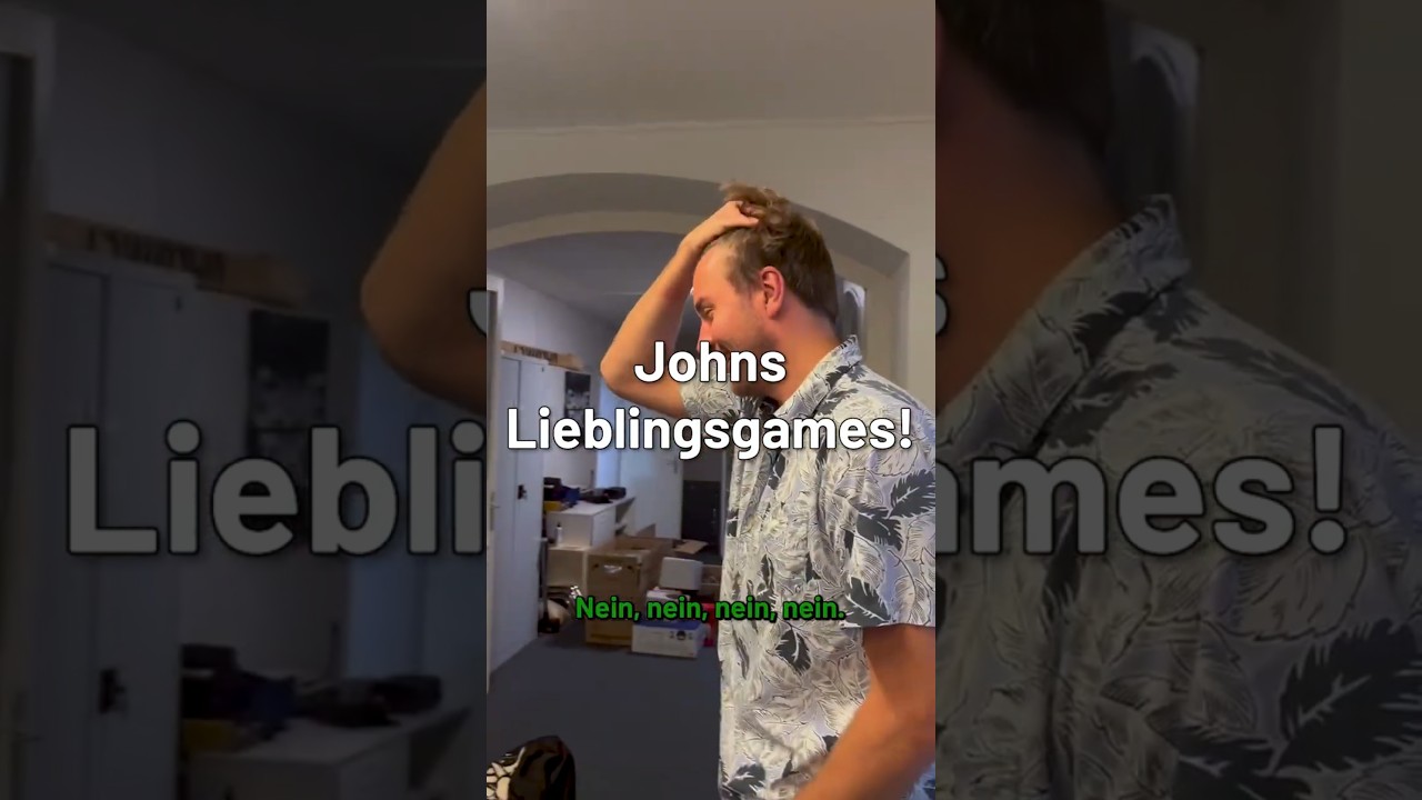 John verr&auml;t seine vier Lieblingsspiele!