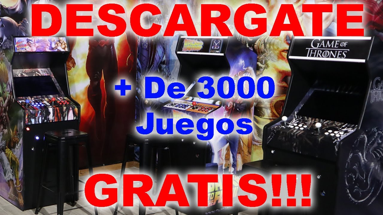 Descarga GRATIS 🔥 + de 3000 JUEGOS ! 📍👾 De Arcade Recreativas / Multijuegos