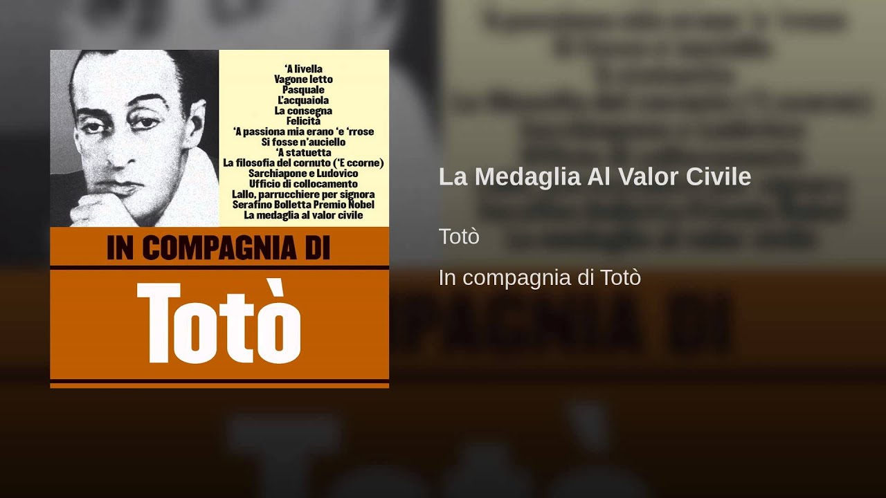 La medaglia al valor civile