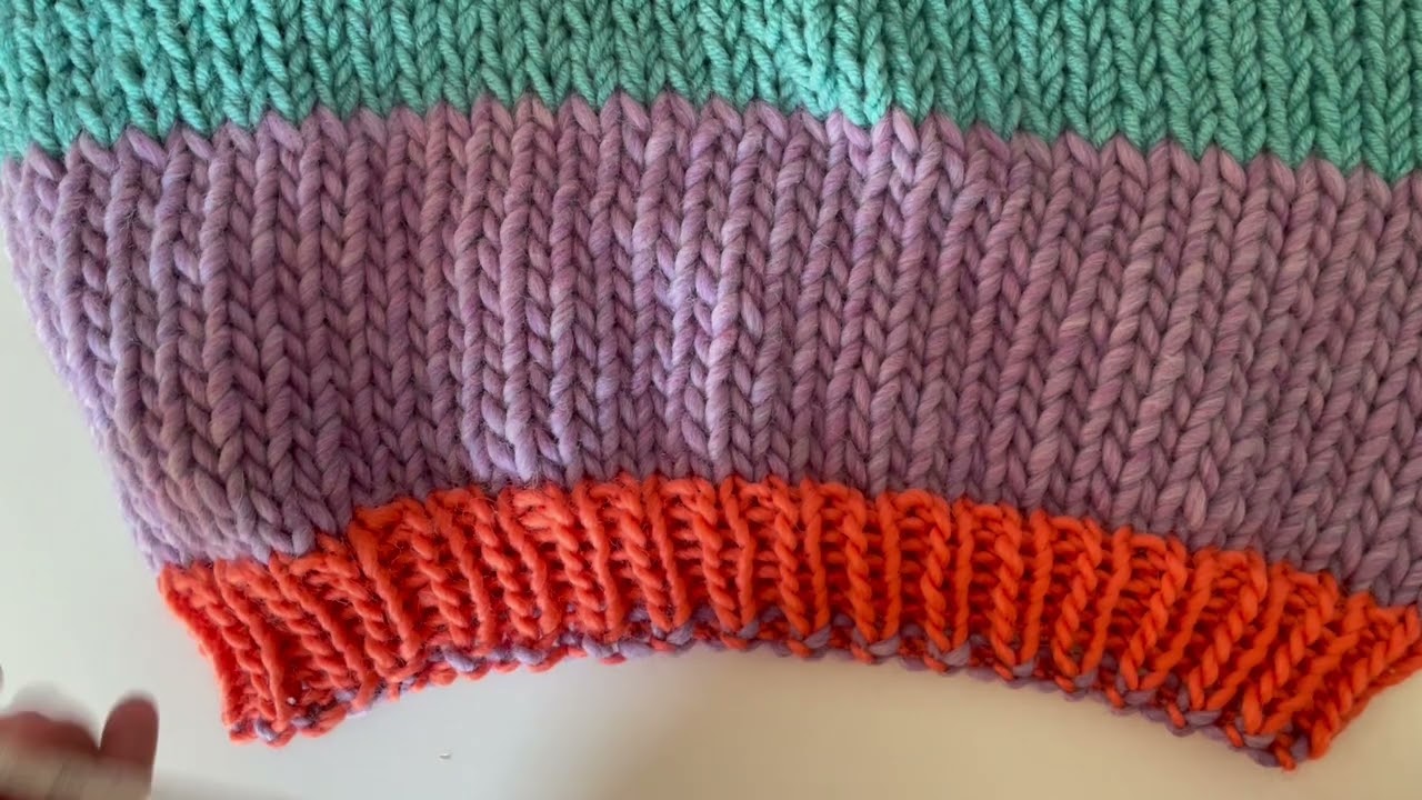 How many stitches to cast on for bottom of sweater | sweater knitting tutorial | The Spinning Hand