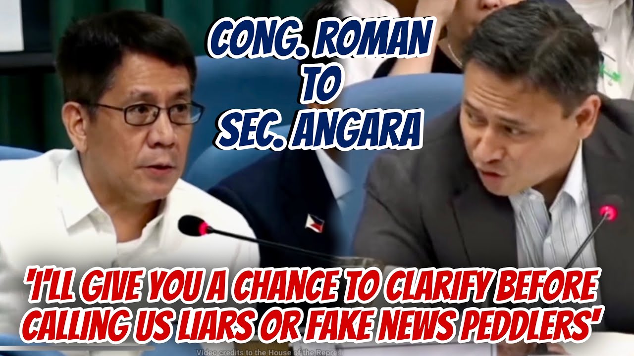 CONG. ROMAN ROMULO, SINITA ANG DEPED SA HEARING SA KONGRESO
