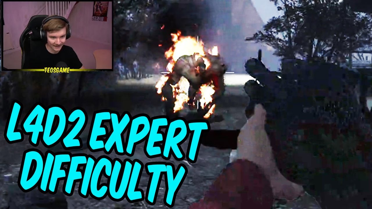 Teo plays Left 4 Dead 2 Expert with the boys