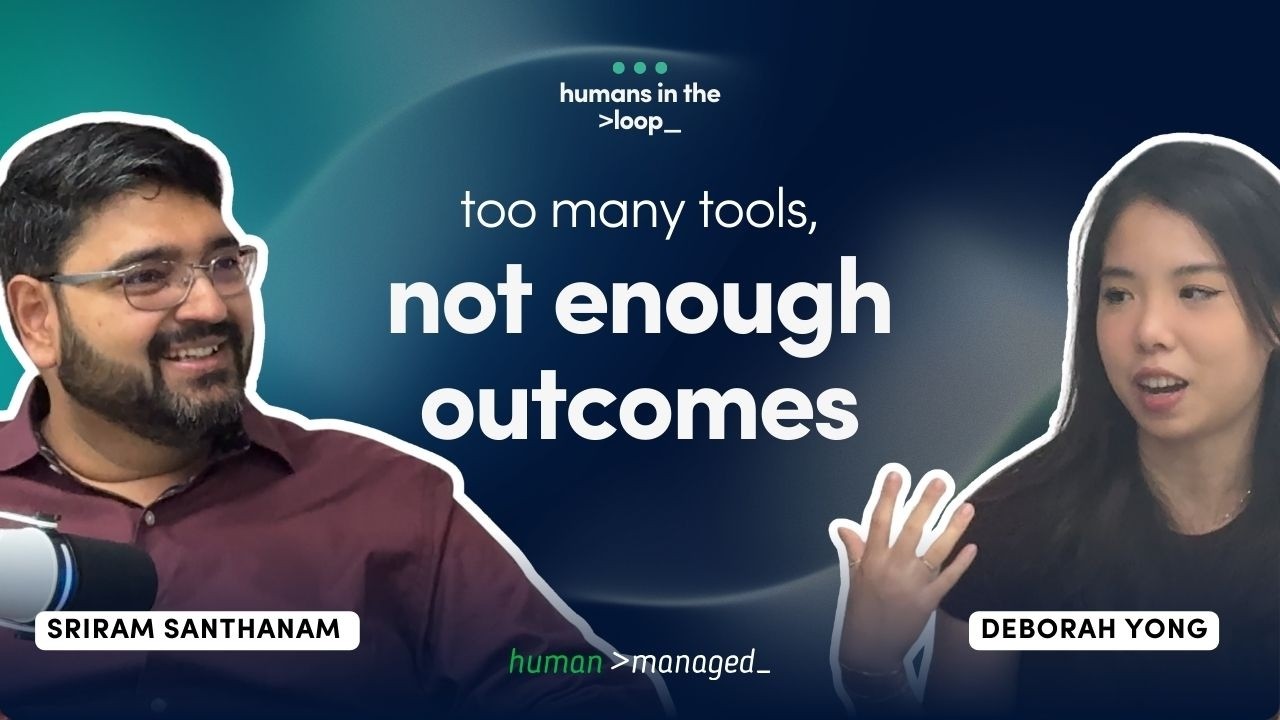 Too Many Tools, Not Enough Outcomes: Sriram on Enterprise Security