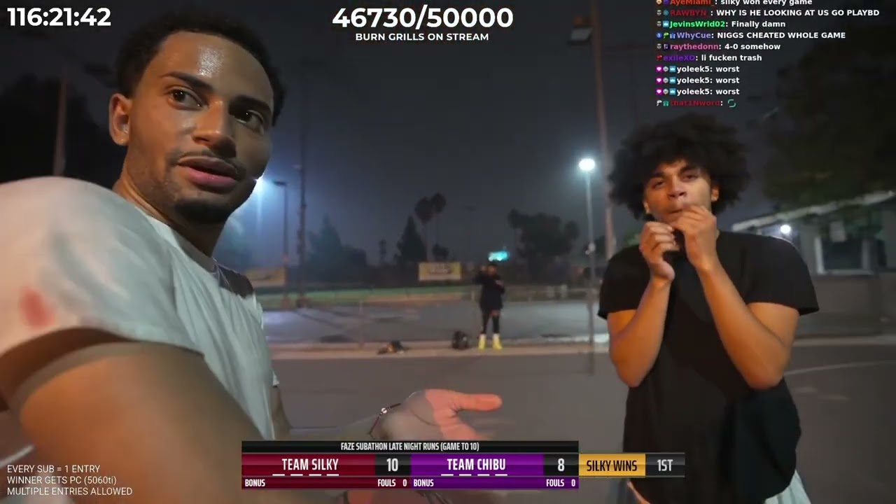Silky GETS IN Chibu's FACE! *GETS HEATED*