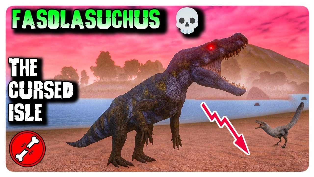 🌟 FASOLASUCHUS: Un verdadero PELIGRO en la isla?🤔 || The Cursed Isle 🦖🦕
