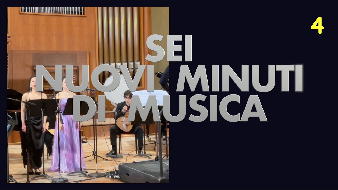 SEI NUOVI MINUTI DI MUSICA - laboratorio Felizzi Conservatorio BO - 4) S. Gabusi: Sii dolce con me