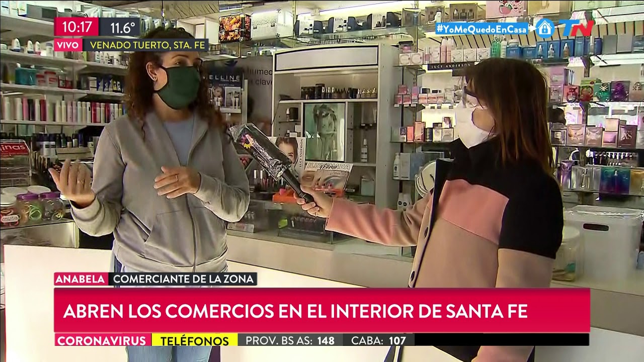 Cuarentena | Venado Tuerto: vuelen a abrir comercios en el interior de Santa F&eacute;