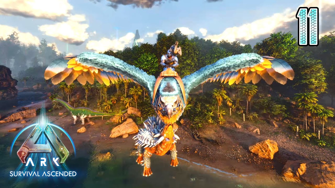 JE FARM UN MAX AVEC MES ARGENTAVIS !! [ARK ASCENDED EP-11]