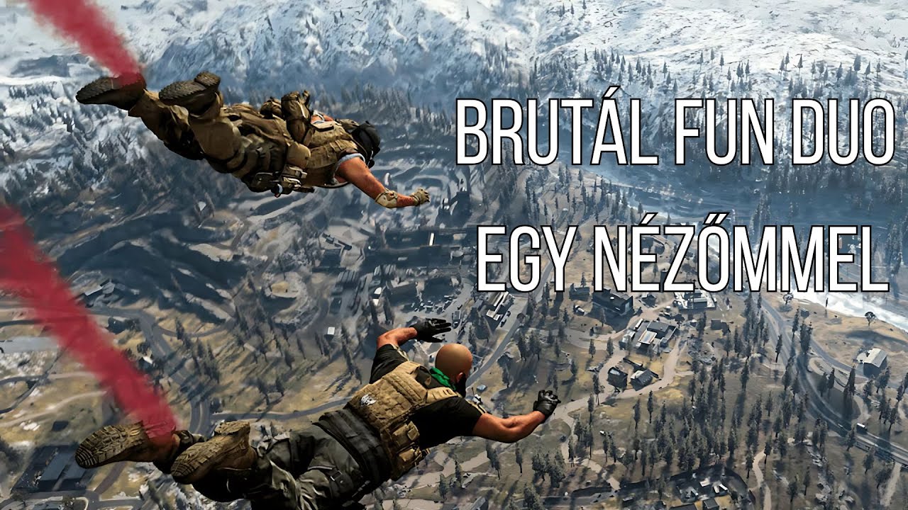 Ilyen egy brutálisan FUN Warzone meccs! Játék egy Nézőmmel.