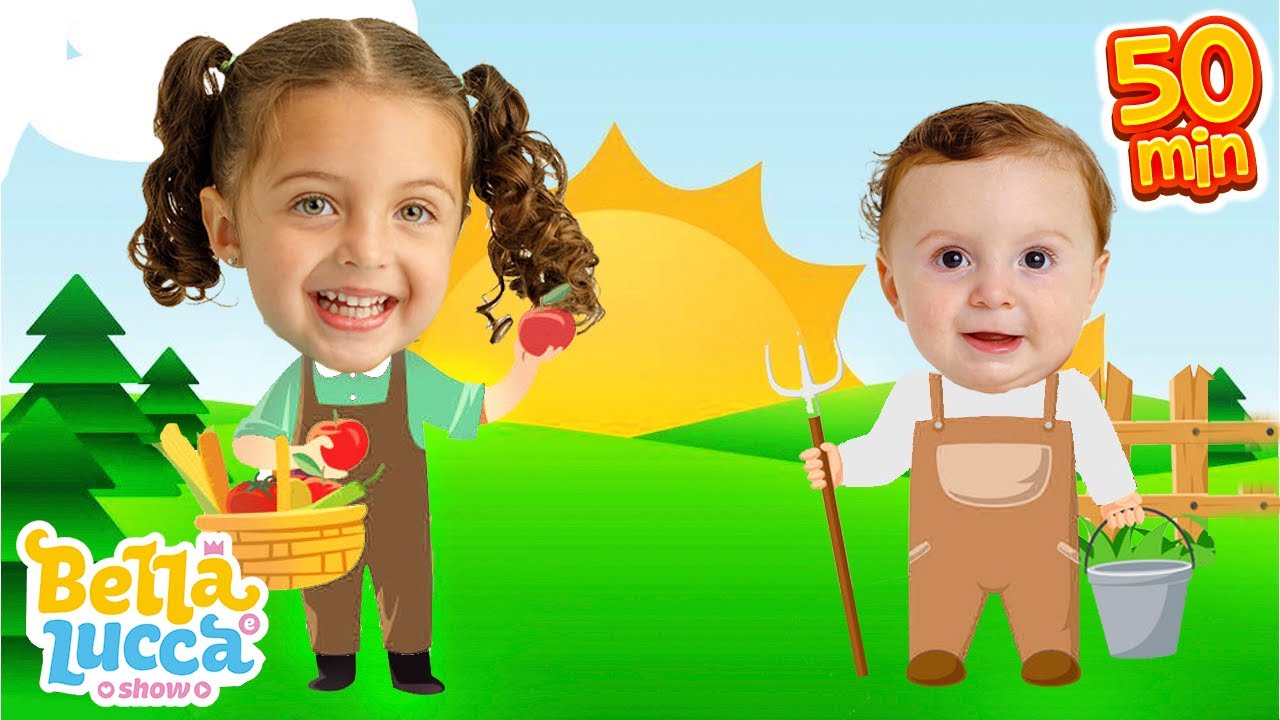 Na Fazendinha é Assim + Outras Música Infantil por Bella e Lucca Show