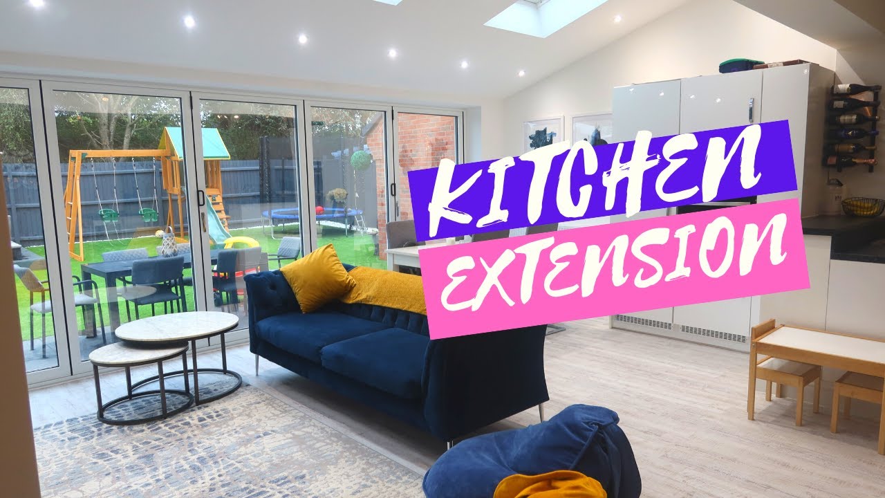 Преображение нашей кухни после расширения. Игровая комната/кухня открытой планировки, 2020 год.