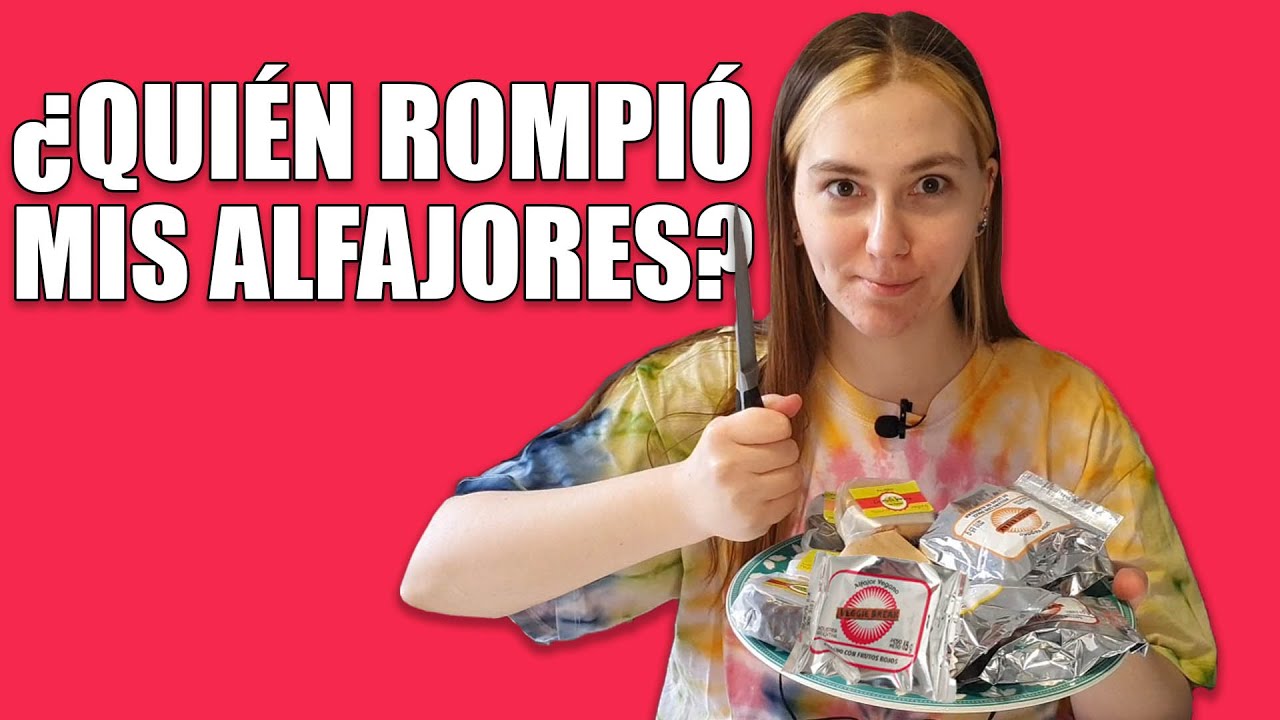 PROBANDO ALFAJORES VEGANOS - CASI MUERO - una tal soyvelen