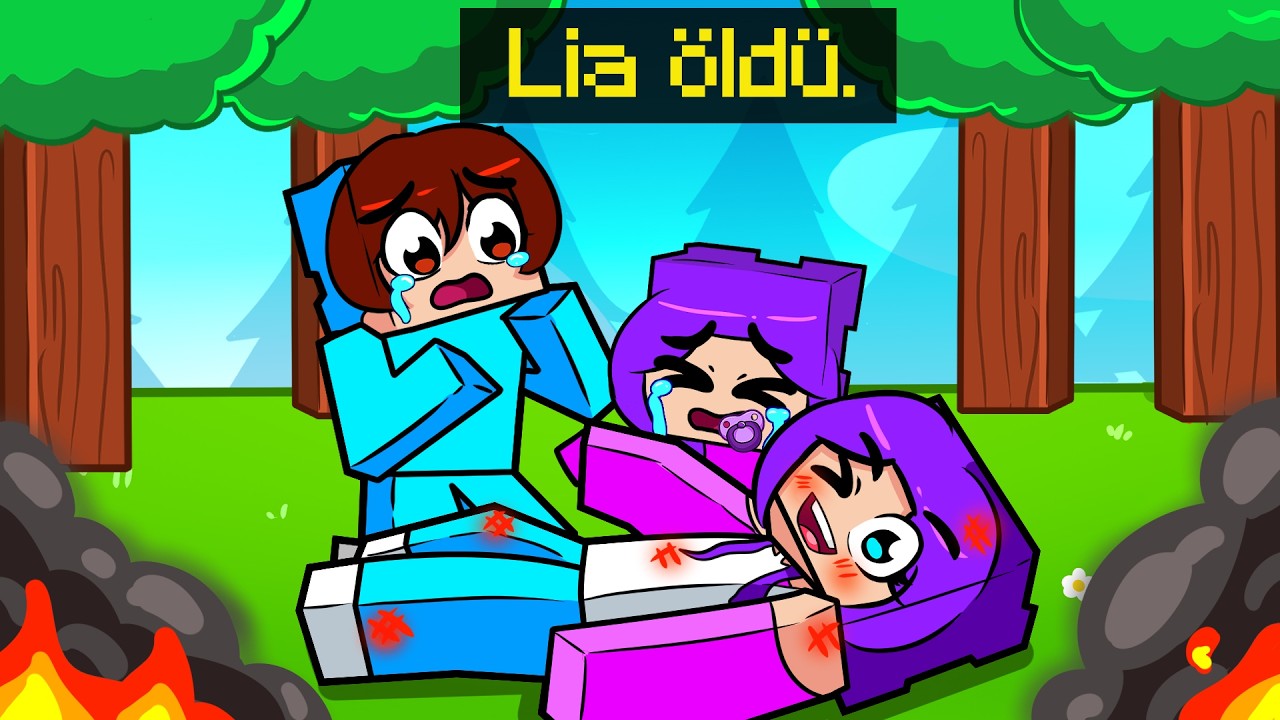 Minecraft'ta Lia'nın ÖLÜM GÜNÜ!