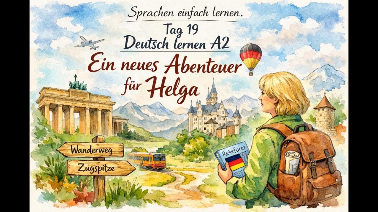 Tag 19 Deutsch lernen A2 