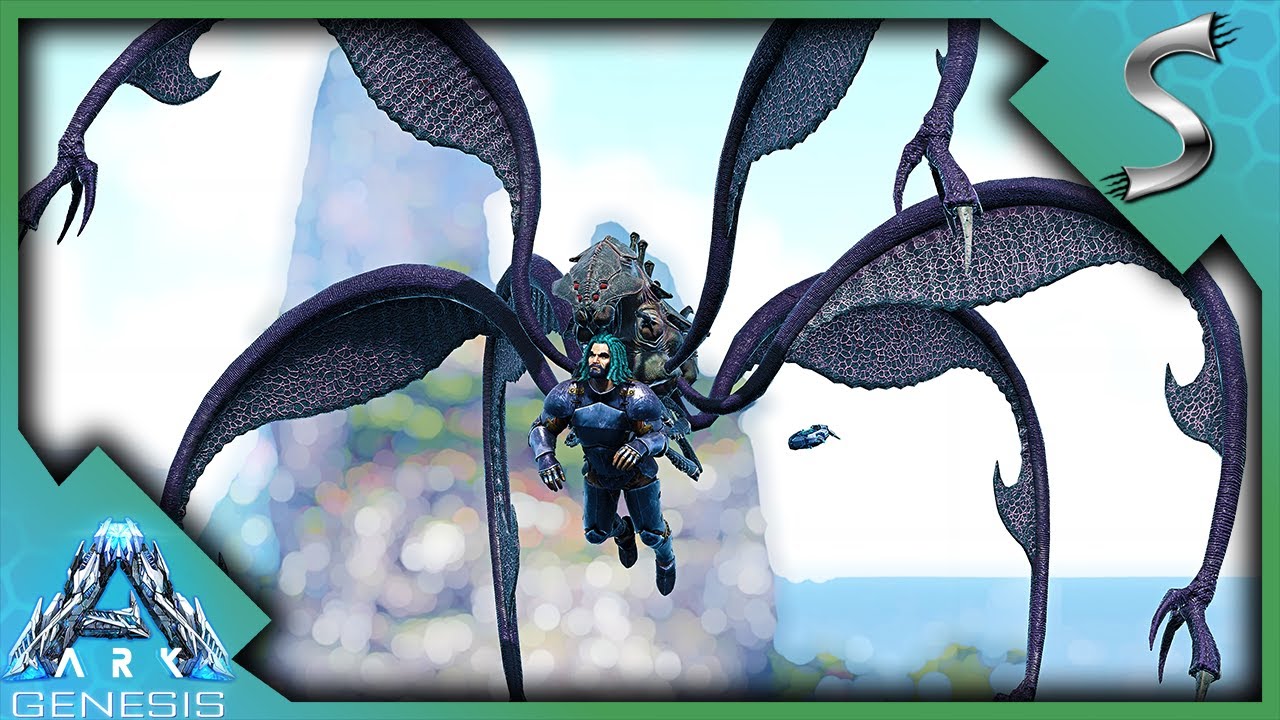TAMING A MAX LEVEL BLOODSTALKER! - Ark: Genesis [DLC Gameplay E16]
