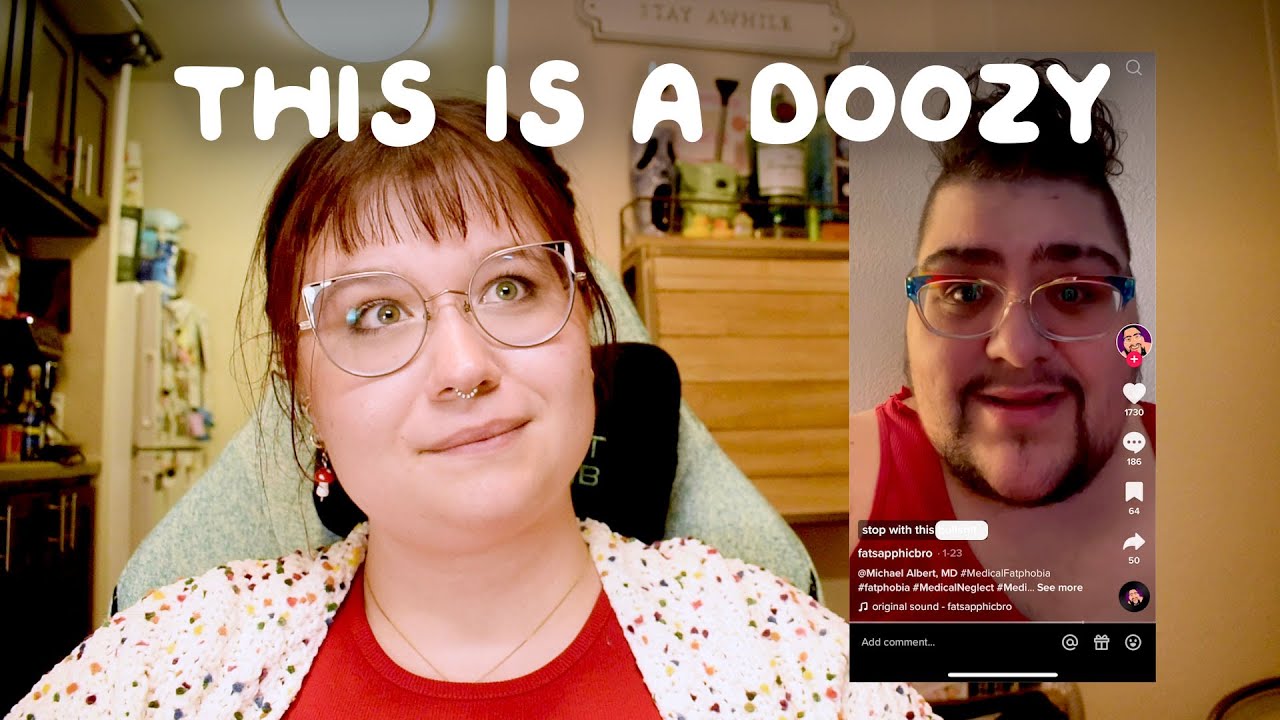 FatSapphicBro и я обсуждаем медицинскую дезинформацию | Реакция принятия жира