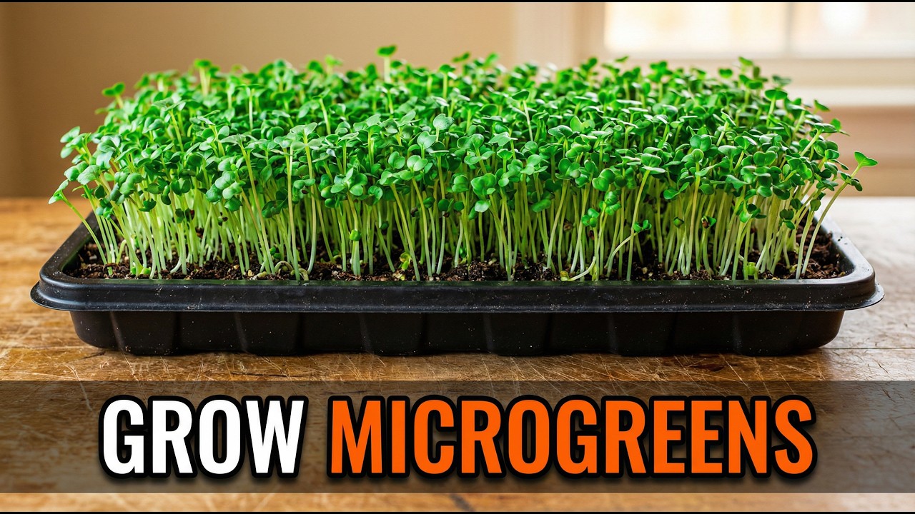 How to Grow Microgreens at Home With Almost No Equipment