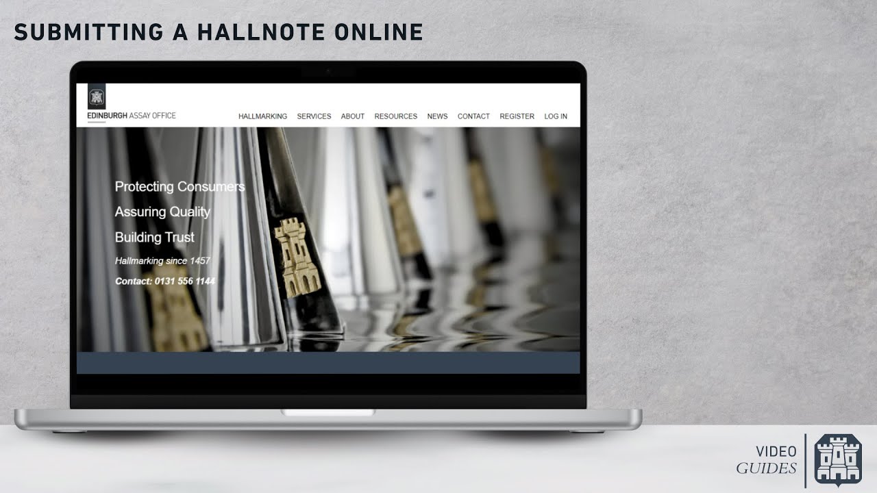 Virtual Assay Office: Submitting a Hallnote Online