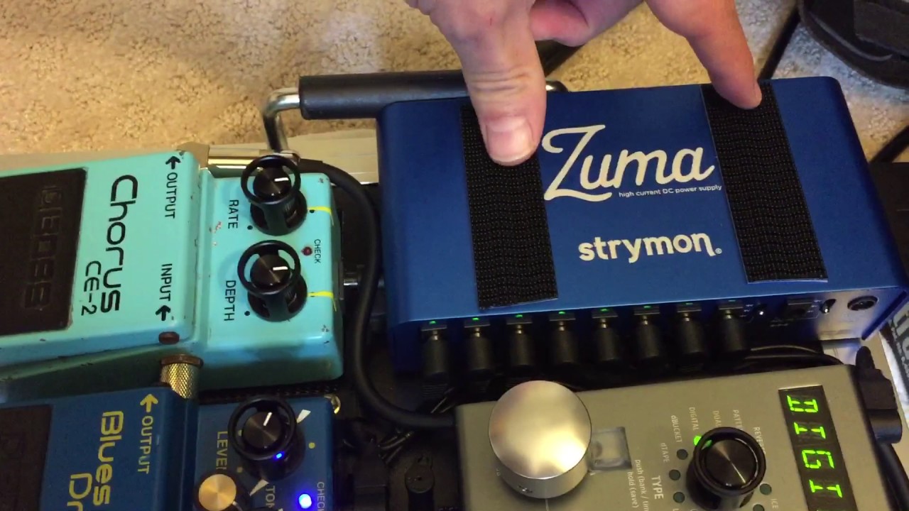 Strymon Zuma versus Voodoo Labs Pedal Power 2 (Zuma wins!)