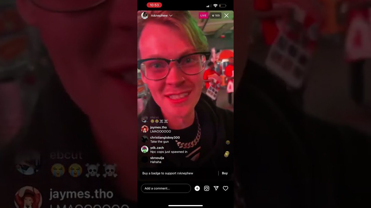 RXKNephew Arrested while Drunk on Live in NYC