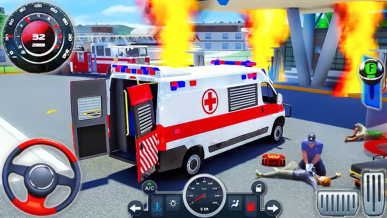Juegos de Simulador de Ambulancia -  Servicio de Urgencias - Juego Android