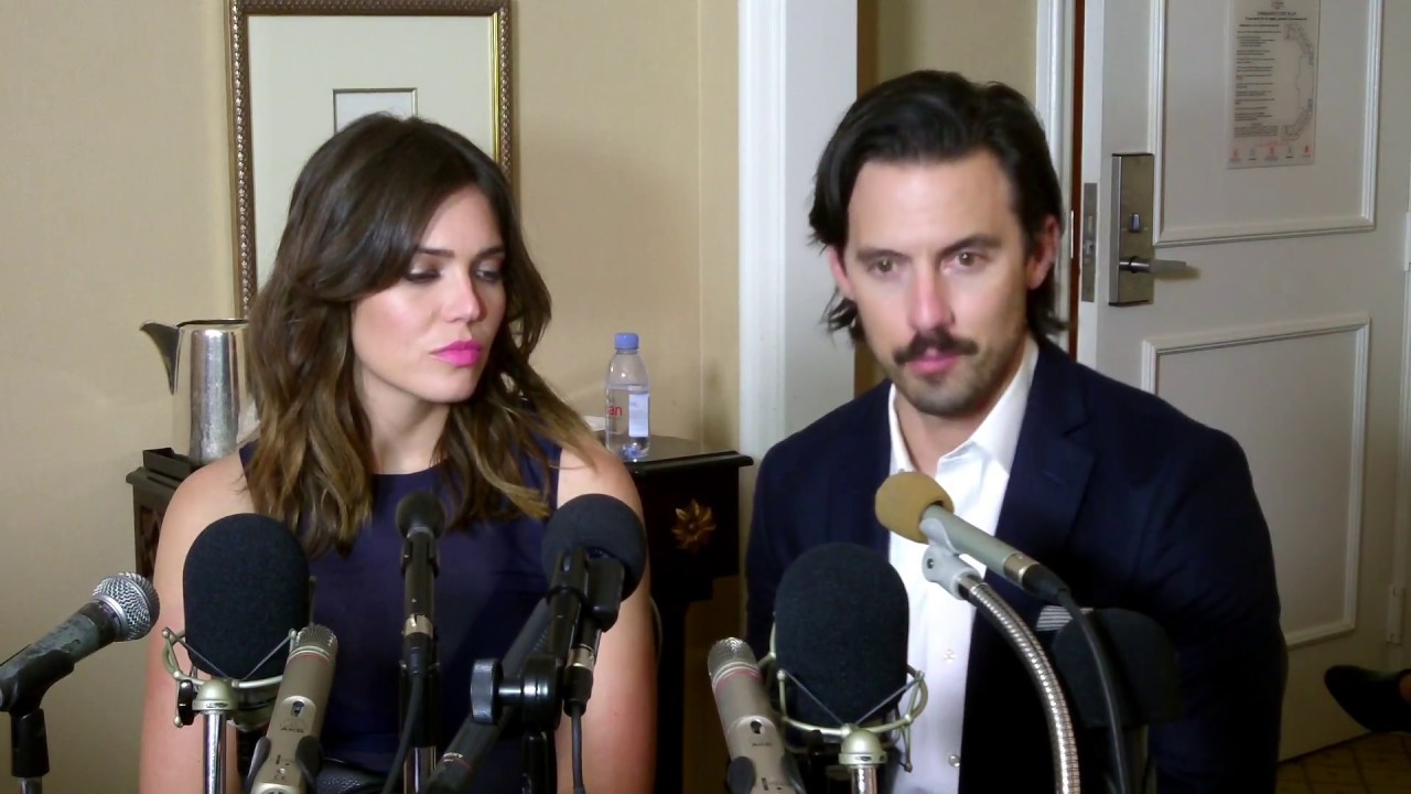 MILO VENTIMIGLIA & MANDY MOORE Talk 'This Is Us' Chemistry And Bell Bottoms!!