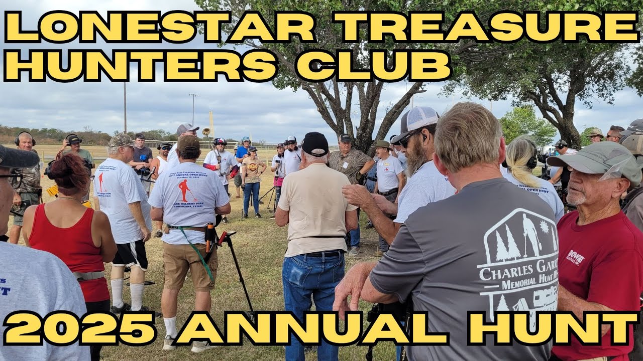 Осенняя охота за сокровищами Lone Star Treasure Hunters Club 2025 &mdash; Корсикана, Техас